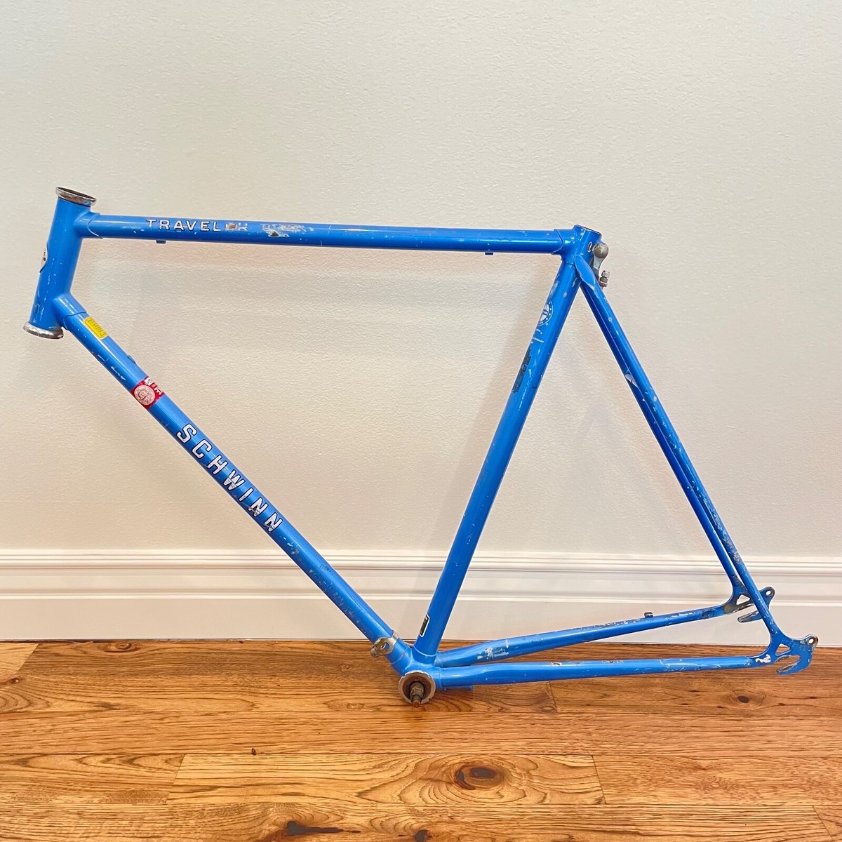 Schwinn Traveler III Road Bike Frameset 59 cm Steel Vintage Blue