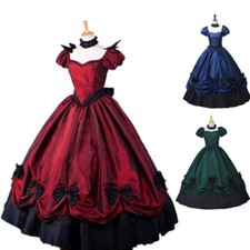 Viktorianisches Cosplay Damenkleid Lolita-Kleid Ballkleid Karneval Party Gothic