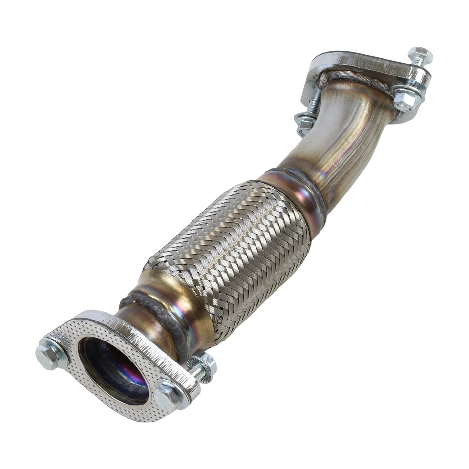 Tubo de escape delantero flexible para transmisión automática Ford Focus 2003-2009 Foto 3 de 4