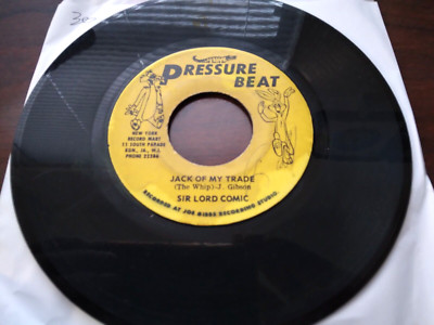 Sir Lord Comic - Jack Of My Trade (The Whip) - 7'' Vinyl Single