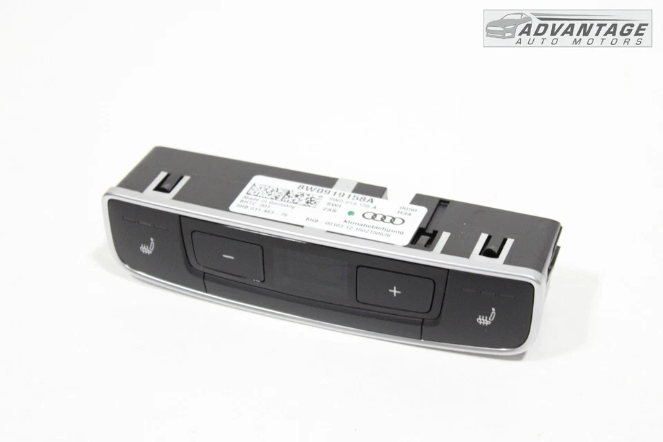 2017-2019 AUDI A4 QUATTRO B9 CENTER CONSOLE REAR SEAT HEAT CONTROL SWITCH OEM - Изображение 2 из 4