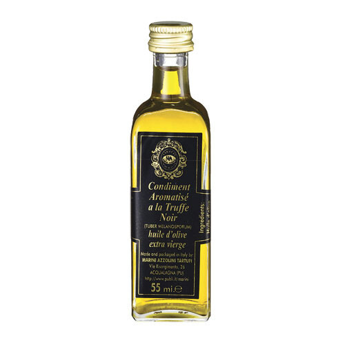 MARINI - Olivenöl mit schwarzen Trüffelaroma 55ml Trüffelöl Oliven Öl - Italien - Bild 1 von 1