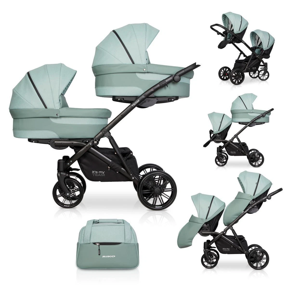 Ebay twin best sale prams