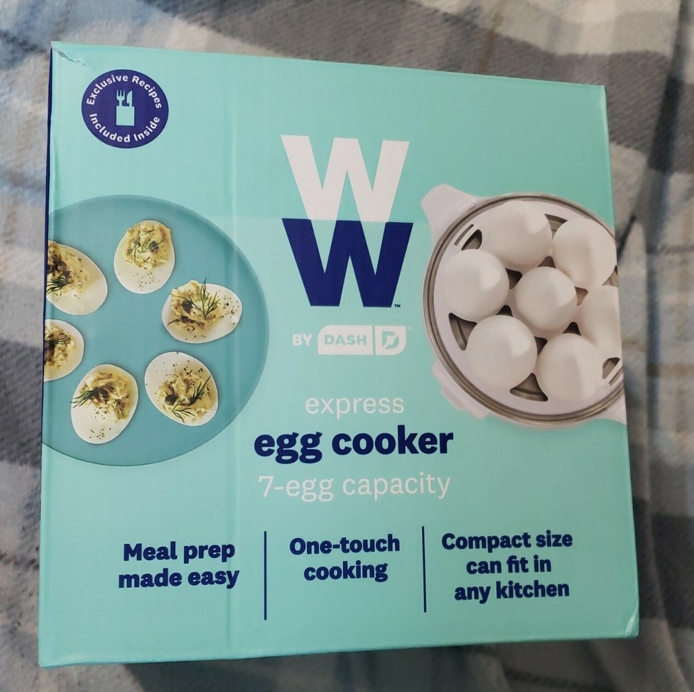 Dash Express 7-Egg Electric Cooker for Hard Boiled Poached Scrambled