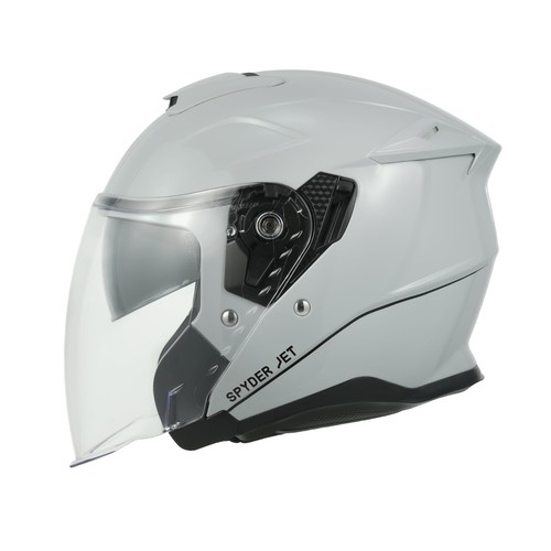 Daytona Spyder Jet Cool Grey DOT ECE Motorcycle Helmet SJ1-CG - Picture 2 of 7