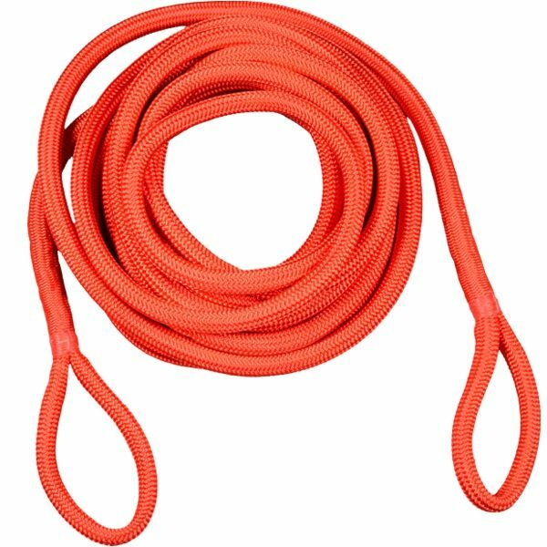 Baum-Zugseil Für Baumpfleger – 1,9 Cm Durchmesser, 15,2 M Länge, Aus Polyester (72 Stränge, Orange)