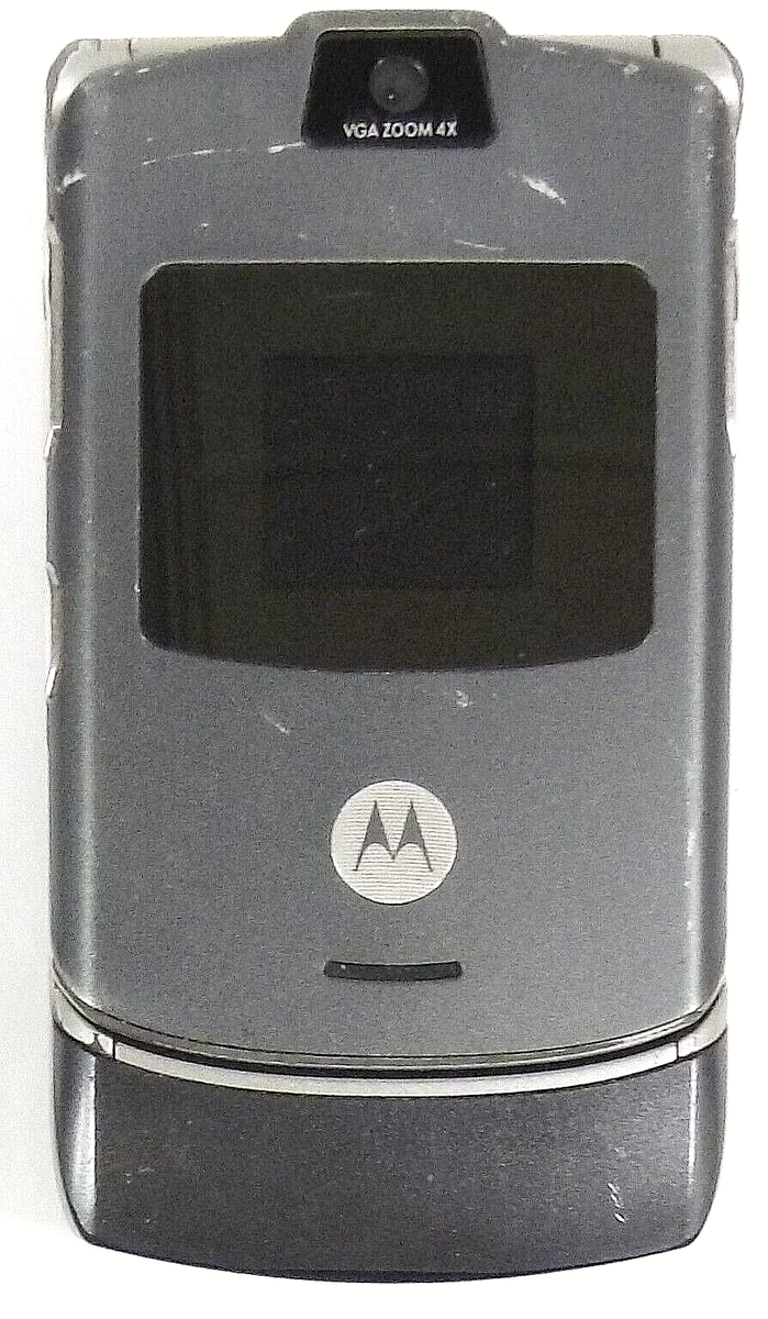 Motorola RAZR V3a - Gray and Silver ( Alltel ) Very Rare Motorola RAZR V3a - Gray and Silver ( Alltel ) Very Rare