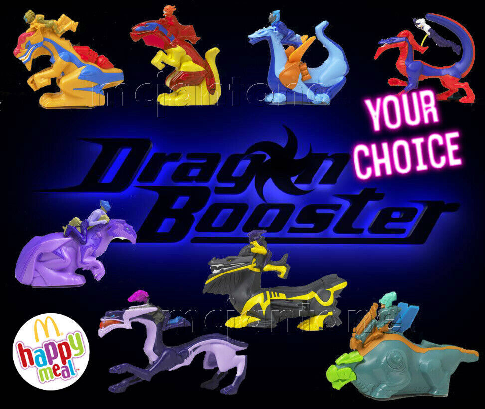 McDonald's 2006 DRAGON BOOSTER Animated Cartoon Draconis YOUR Toy CHOICE