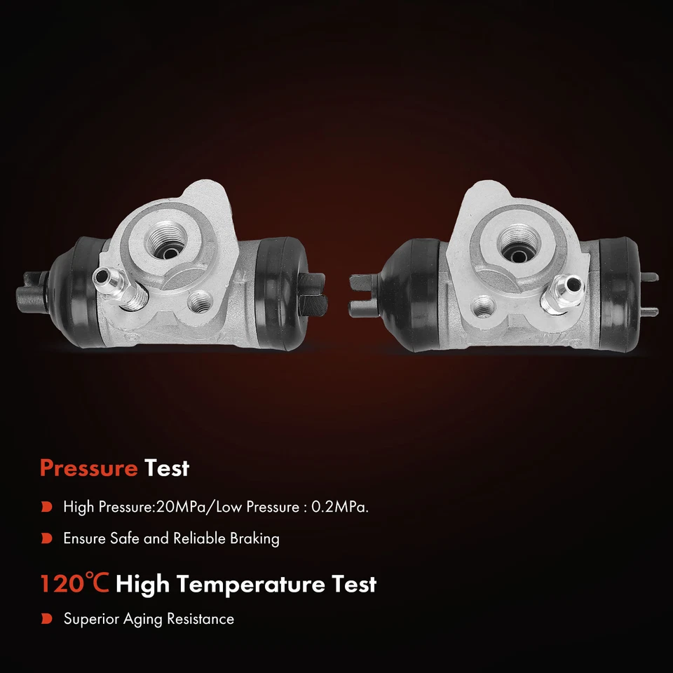 2x Cilindros de rueda de freno de tambor para Toyota Echo 2000-2005 Scion xA iQ lateral trasero Foto 4 de 4
