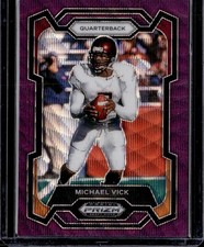 2024 Panini Prizm Draft Picks #2 Michael Vick Purple Wave