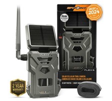 Spypoint FLEX-S - 36MP / 1080p Video with Sound Solar Cellular Trail Camera