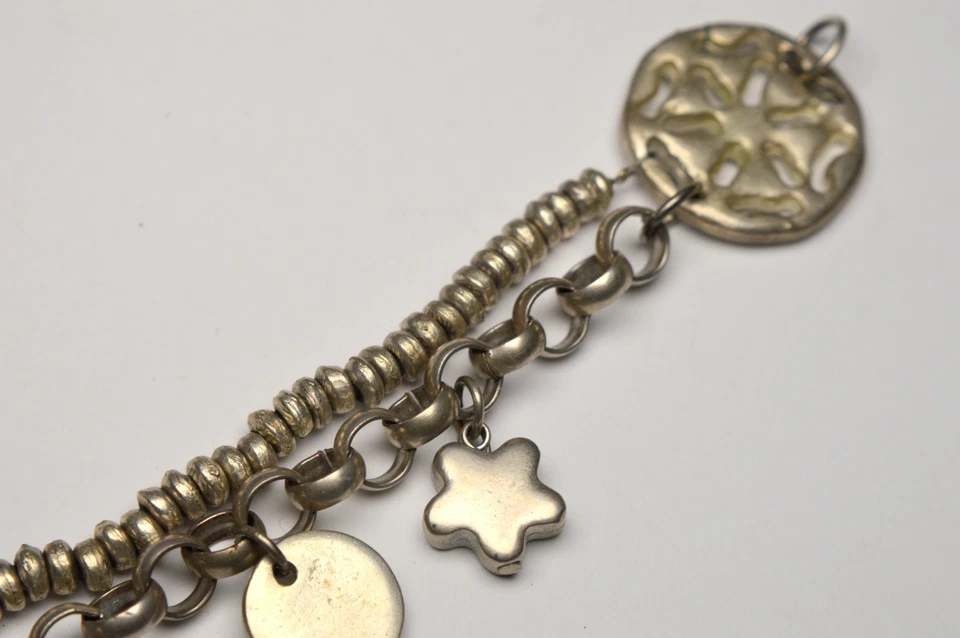 PULSERA DE ACERO DE DISEÑO MARCA ESPRIT CON DIJES Foto 4 de 4