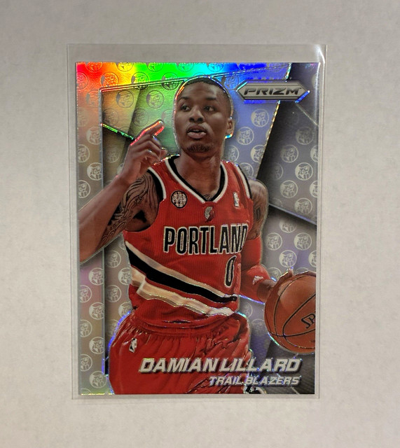Panini 2014-15 Prizm Basketball Damian Lillard Short Print #9 Trail Blazers