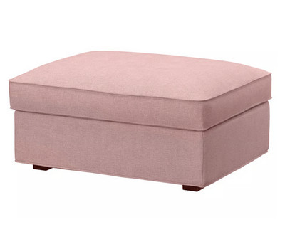 IKEA KIVIK Bezug für Ottomane mit Stauraum, Gunnared Hellbraun Rosa 405.171.57