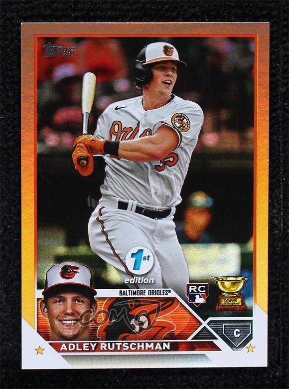 2023 Topps Series 1 1st Edition Gold Foil Adley Rutschman #250 Rookie RC k0w