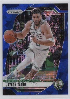 2024-25 Panini Prizm Blue Ice Prizm 94/125 Jayson Tatum #103 rf2