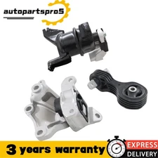 Fits Honda Civic 2012-2013 L4 1.8L Sedan Engine Motor Auto Trans Mount 3PC NEW