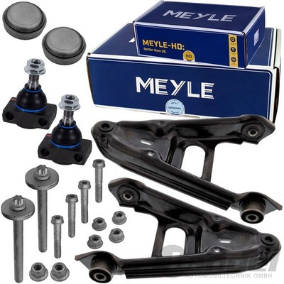 2 MEYLE QUERLENKER-SATZ + TRAGGELENK VORNE für SMART FORTWO Coupe Cabrio 450 452