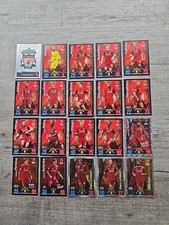 TOPPS PREMIER LEAGUE LIVERPOOL X20 MATCH ATTAX 2018/19 INC 2 MOTM AND 100 CLUB 