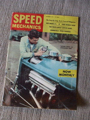 Speed Mechanics Magazine September 1955