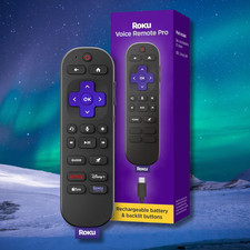 Voice Replacement Remote w/TV Controls (RCA1RW) Power, Volume, Mute Buttons