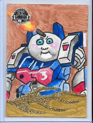 2022 TOPPS GARBAGE PAIL KIDS KRASHERS SERIES 3 SKETCH 1/1 JASMINE CONTOIS ROYBOT
