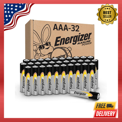 #ad Energizer Alkaline Power AAA Batteries 32 Count Pack of 1 Long Lasting Triple A $25.99