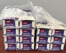 Staples Standard Paper Clips 1400 Count Bulk Lot 14 Boxes x100 BRAND NEW