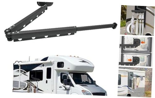 RV Clothes Drying Rack with Suction Cup, Portable RV Clothes Rack, No ...