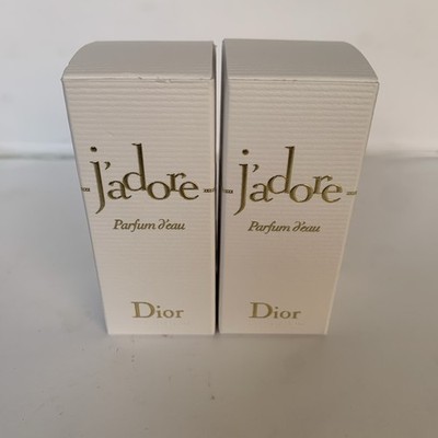 2X Dior J adore 0.17 OZ/5 ML Women s Eau De Farfum New