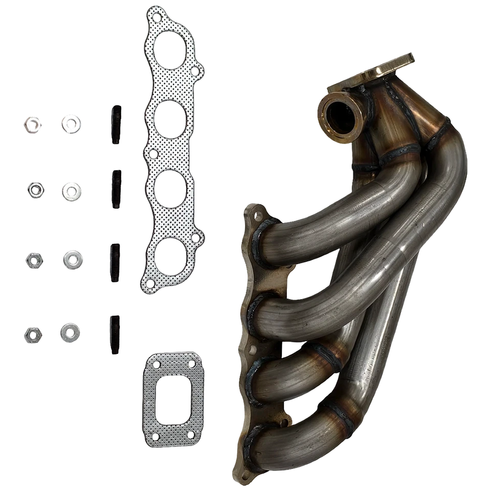 For Honda Civic Acura 02-11 HP Series Winder Equal Length T3 Turbo Manifold Foto 3 de 4