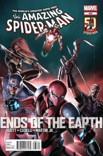 🕸AMAZING SPIDER-MAN #683*MARVEL COMICS 2012*ENDS OF THE EARTH*1ST PRINT*VF-