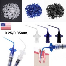 Dental Endo Irrigation Needle Tips Disposable Root Canal Rinsing Tip Syringe Tip