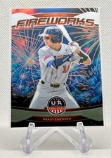 2026 Panini USA Stars & Stripes Grady Emerson Fireworks Insert #17