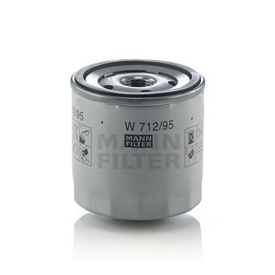 Mann Filters W712/95 Mann Filter Base Spin On Lube Filter for hummel