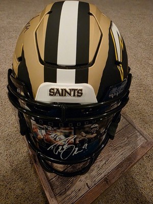 brees speedflex helmet Drew Signed New Orleans Saints Lunar Eclipse Speed Flex Beckett Based on our most popular on Drew Brees Signed FS SpeedFlex