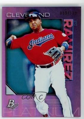 2020 Bowman Platinum Wal-Mart Pink /199 Jose Ramirez #93 g2d