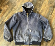 Carhartt Vintage Distressed Patina Y2K Faded Worn Canvas Jacket L Tall J140 DNY