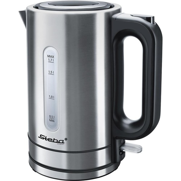 Steba Wasserkocher Wk 20 Inox 2200W Edelstahl 1,7 Liter 360 Drehbar Sockel-image