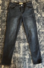 Democracy Jeans Women's Ab Technology Skinny Blue Stretch Denim Size 8 Slimming