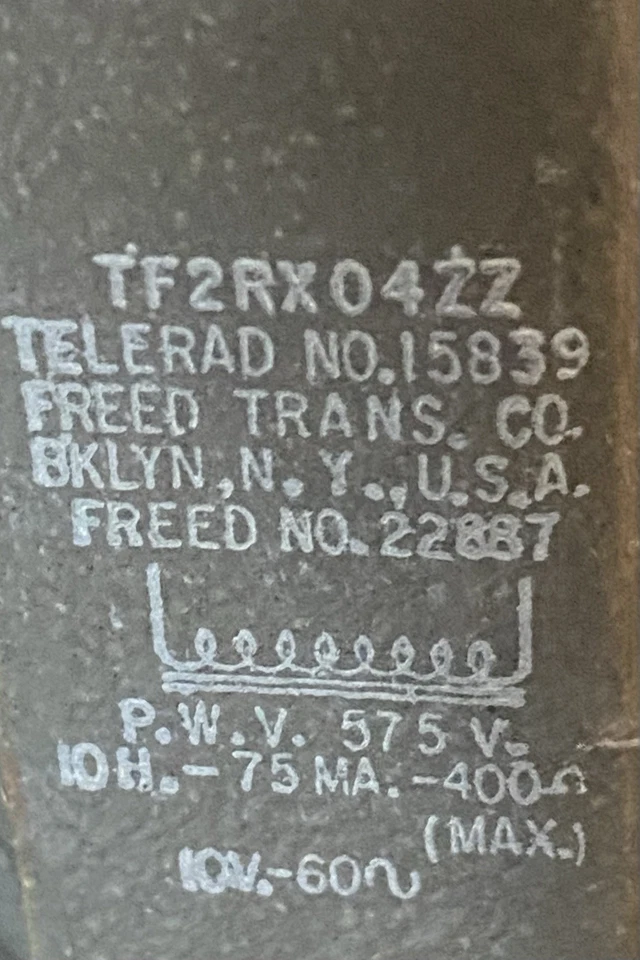 Transformador Freed TF2RX04ZZ Transformador  Foto 3 de 3