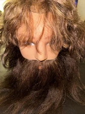 Marianna Mr Magnum Manikin Hair Mannequin Human Hair Male Cosmetology 14108 Used