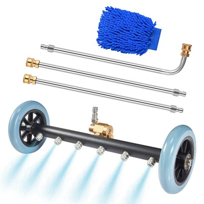 #ad #ad Undercarriage Pressure Washer Attachment with 6 Nozzles 16quot; Water Broom for... $61.88