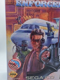Lethal Enforcers (Sega CD, 1993) NEW IN OPEN BOX Complete Rare Shooter Game Mint