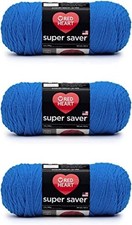 Red Heart Super Saver Yarn 3 Pack 100 Acrylic Knitting Crochet Crafting