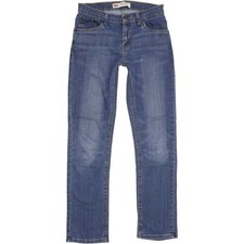 Levi's 511  Herren Blau Straight Slim Stretch Jeans W27 L29 (83402)
