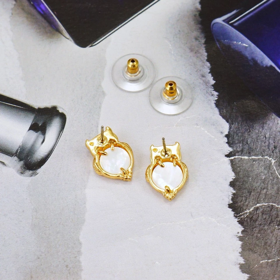 Clearance!! NEW KATE SPADE INTO THE WOODS OWL STUD EARRINGS $48 - Image 4 of 4