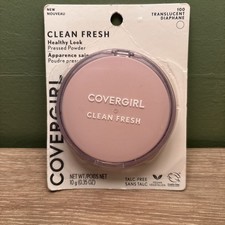 CoverGirl Clean Fresh Healthy Look Pressed Powder 100 TRANSLUCENT - New