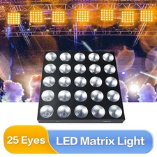 25x10W RGBW DMX Background LED Matrix Light for Stage Bar Party NightClub Disco