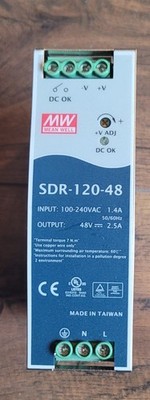 Meanwell SDR-120-48 DIN Power Supply
